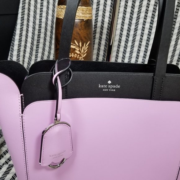 Magnolia Street Lavender Kate Spade Double tote - Picture 10 of 11